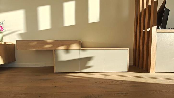 Zwevend Tv meubel/wandkast/maatwerk, Huis en Inrichting, Kasten |Televisiemeubels, Ophalen