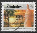 Zimbabwe 1985 - Yvert 96 - Het leven in Zimbabwe (ST), Timbres & Monnaies, Timbres | Afrique, Affranchi, Zimbabwe, Envoi
