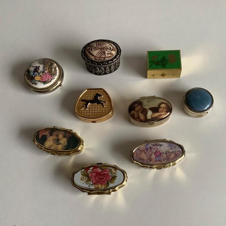 collecte de boîtes à pilules à 5€ chacune, Collections, Collections Autre, Comme neuf, Enlèvement ou Envoi