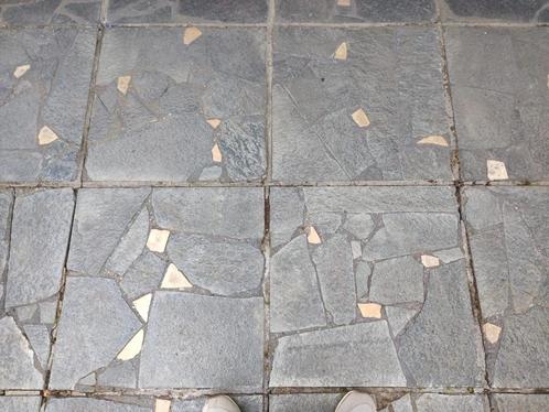 Lot terrastegels 50x50 cm – 70 stuks, Tuin en Terras, Overige Tuin en Terras, Gebruikt, Ophalen