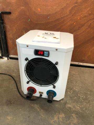 Verwarming warmtepomp zwembad 2,5kw 2zomers gebruikt beschikbaar voor biedingen