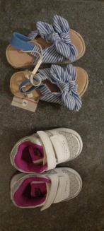 Babyschoentjes mt 18.5 en 20 meisjes, Kinderen en Baby's, Babykleding | Schoentjes en Sokjes, Ophalen, Nieuw, Meisje, Schoentjes