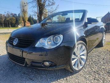 Vw Eos 2.0tdi 140cv cuir rouge, airco digital, jantes alu17 beschikbaar voor biedingen