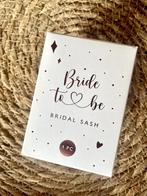 Bridal sash, Ophalen, Nieuw