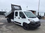 fiat ducato kipper/dubbel/cabine 7plaatsen  2021 17950e ex, Achat, Entreprise, 7 places, Boîte manuelle