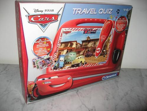 ✅ Travel Quiz met elektronische pen - Cars - Clementoni, Kinderen en Baby's, Speelgoed | Educatief en Creatief, Zo goed als nieuw
