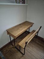 Banc écolier vintage, Ophalen, Gebruikt
