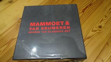 Mammoet van Seumeren Scania 142 V8 Set WSI nieuw in OVP, Hobby en Vrije tijd, Ophalen of Verzenden, Nieuw, Bus of Vrachtwagen