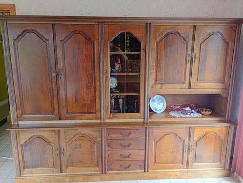 Volledige eetkamer van kersenhout, Huis en Inrichting, Complete eetkamers, Gebruikt, 6 tot 8 stoelen, Ophalen