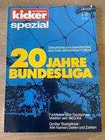 Duits voetbalspecial ‘ 20 jahre Bundesliga ‘ Kicker 1983, Collections, Articles de Sport & Football, Comme neuf, Livre ou Revue