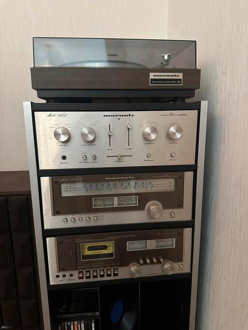 Complete Marantz Hi-Fi Vintage Set, Audio, Tv en Foto, Stereoketens, Zo goed als nieuw, Cassettedeck, Ophalen
