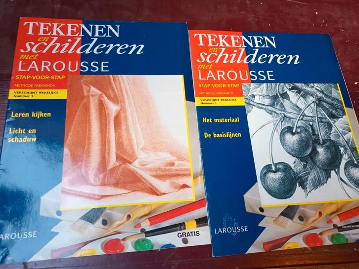 Twee boekjes la Rousse. Nooit gebruikt., Hobby & Loisirs créatifs, Peinture, Comme neuf, Autres types, Enlèvement ou Envoi