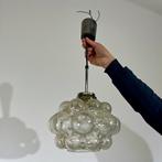 Vintage glazen 'bubbel' hanglamp Helena Tynell, Ophalen of Verzenden