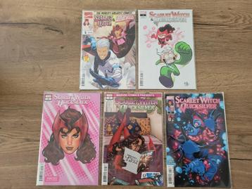 Scarlet Witch & Quicksilver (2024) Marvel Comics (Complete) beschikbaar voor biedingen