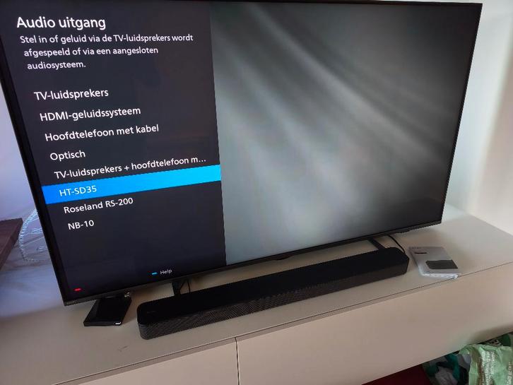 Sony bluetooth Soundbar en subwoofer  HT-SD35, Audio, Tv en Foto, Home Cinema-sets, Zo goed als nieuw, Soundbar, 70 watt of meer