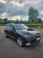 Volkswagen Tiguan, Full option R-line (Gekeurd verkoop), Auto's, Automaat, USB, Zwart, Leder