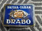 Brabo  Patria  tabaksblik, Collections, Boîte en métal, Utilisé, Enlèvement ou Envoi, Autre