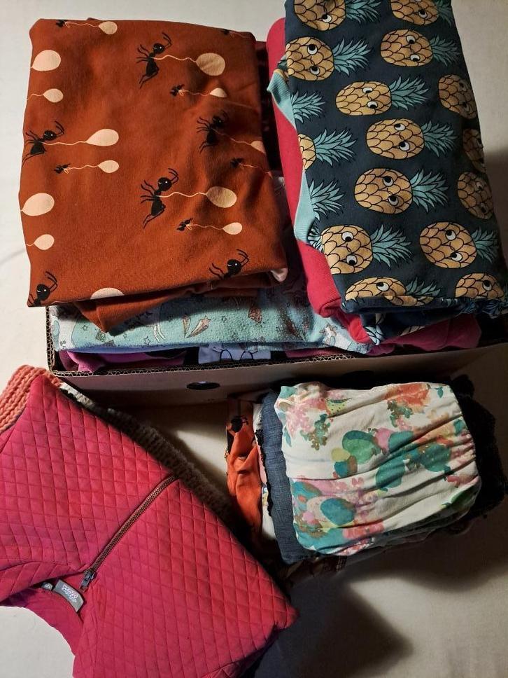 Meisjeskleding maat 122-128, Kinderen en Baby's, Kinderkleding | Kinder-kledingpakketten, Gebruikt, Maat 128, Ophalen