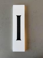 Apple horloge midnight leather link watch strap, Neuf, IOS, Enlèvement, Apple