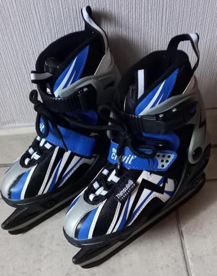kinderschaatsen maat 28-31 Thinsulate verstelbare, Sport en Fitness, Schaatsen, Zo goed als nieuw, Overige merken, Ophalen of Verzenden