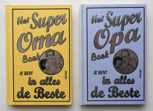 Super Oma en Super Opa ( 2 boekjes ), Livres, Livres Autre, Comme neuf, Enlèvement ou Envoi