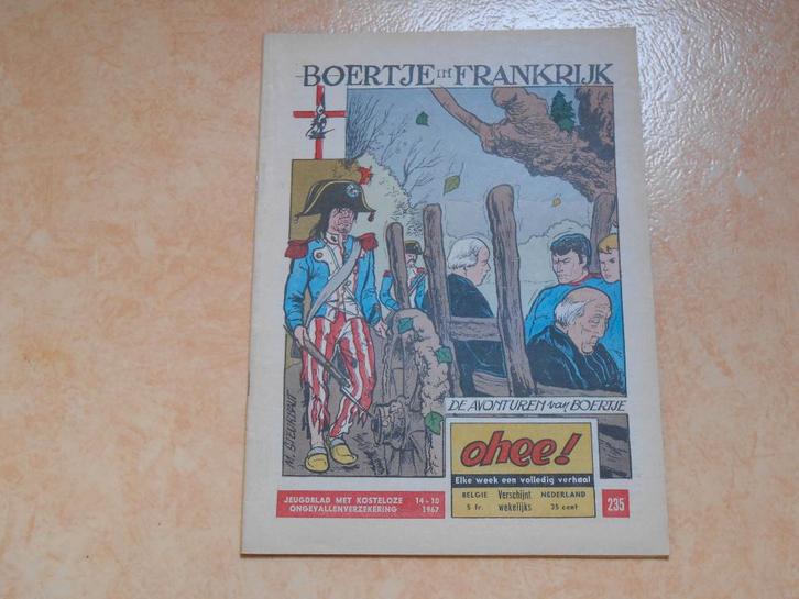 Ohee 235 Boertje in Frankrijk 1967., Boeken, Stripverhalen, Zo goed als nieuw, Eén stripboek, Ophalen of Verzenden