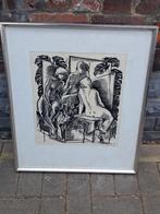 lithographie les 3 nu signe gerard gaudaen, Enlèvement ou Envoi