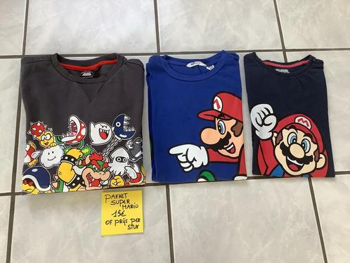 Super Mario T-Shirts en trui maat 158 en 158-164, nieuwstaat, Kinderen en Baby's, Kinderkleding | Maat 158, Zo goed als nieuw