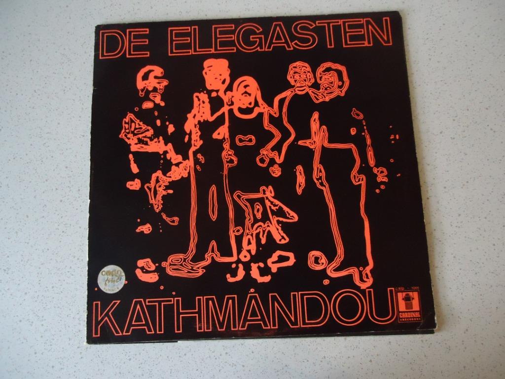 LP van "De Elegasten" Kathmandou anno 1971., CD & DVD, Vinyles | Néerlandophone, Utilisé, Chanson réaliste ou Smartlap, 12 pouces