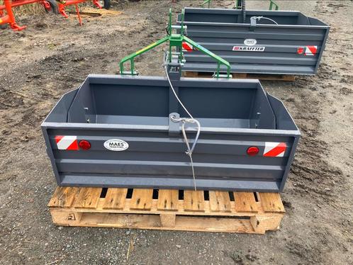 Grondbak kraffter 120 hydraulisch minitraktor, Dieren en Toebehoren, Stalling en Weidegang, Stalling, Weidegang, Accessoires, 1 paard of pony