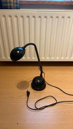 Zwarte bureaulamp, Ophalen of Verzenden, Zo goed als nieuw