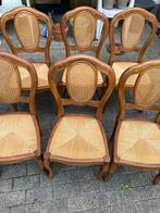 Stoelen met rieten zitting en leuning, Ophalen