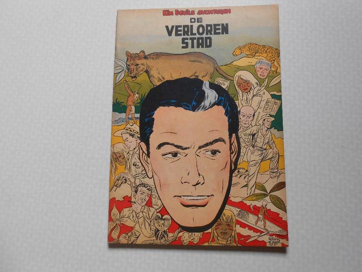 Kim Devil 1 De verloren stad 1955 1ste druk., Boeken, Stripverhalen, Nieuw, Eén stripboek, Ophalen of Verzenden