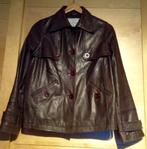Veste en cuir d'agneau souple t.36, Autre, Bruin, Ophalen of Verzenden, Maat 36 (S)