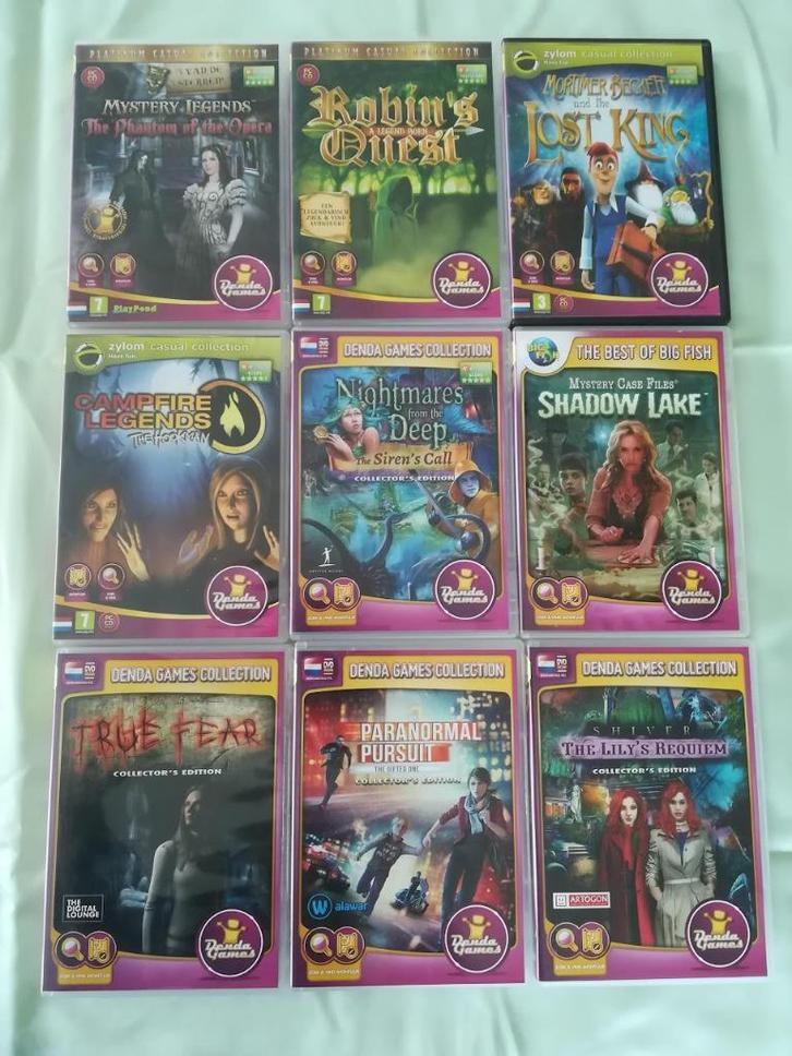 Pc games Denda zoek & vind, match 3, Games en Spelcomputers, Games | Pc, Zo goed als nieuw, Ophalen of Verzenden