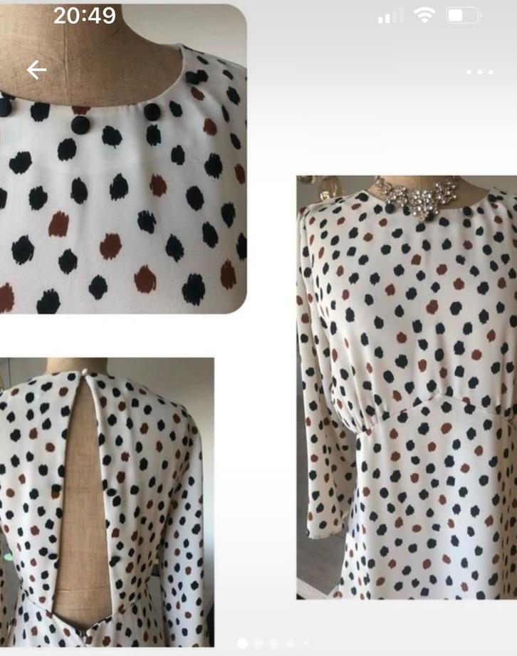 Jurk HM/ maat 44/ €15 nu €12, Kleding | Dames, Topjes, Zo goed als nieuw, Maat 42/44 (L), Ophalen of Verzenden