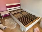 Prachtig bed met lattenbodem - hoge kwaliteit 120x200, Huis en Inrichting, Ophalen, Zo goed als nieuw