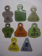 oude email taksplaten antwerpen emaille fietsplaten, Ophalen of Verzenden