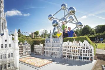 2 of 4 tickets voor Mini-Europe (tot einde 2025): € 29, € 56, Deux personnes, Ticket ou Carte d'accès