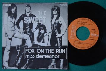 The Sweet – Fox On The Run - vinyl singel (1) beschikbaar voor biedingen