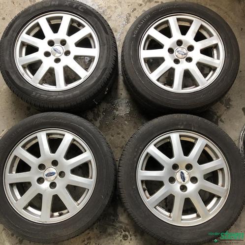 205-55-16 91Y Ford Licht Metalen Velgen Steek 5 x 108 ET52,5, Auto-onderdelen, Banden en Velgen, Banden en Velgen, Zomerbanden
