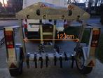 Aanhangwagen voor zitmaaier onderstel, Enlèvement, Utilisé, 120 cm ou plus