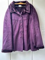 Bleu bonheur paarse jas - Maat 56, Kleding | Dames, Jassen | Winter, Paars, Maat 46/48 (XL) of groter, Ophalen of Verzenden, Zo goed als nieuw