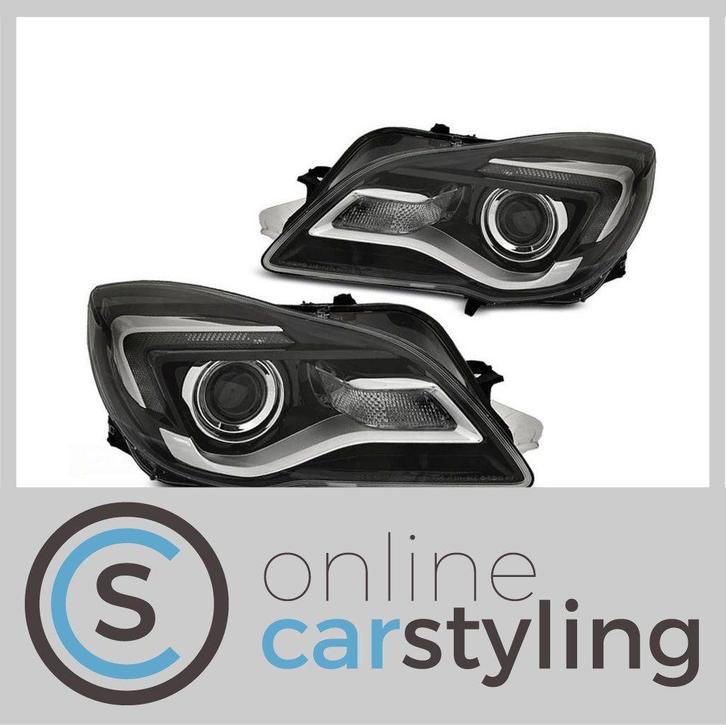 Koplampen Opel Insignia A Facelift met LED Dagrijverlichting, Auto-onderdelen, Verlichting, Opel, Nieuw, Ophalen of Verzenden