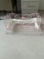 Roos metalen poppenbedje, Kinderen en Baby's, Ophalen