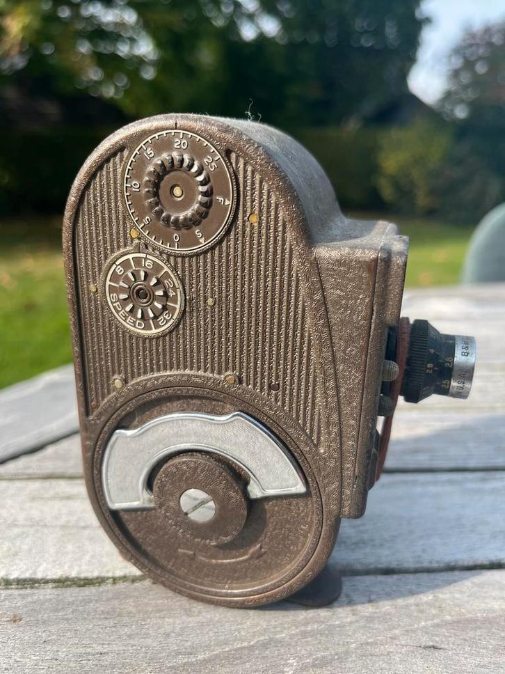 BELL & HOWELL CO COMPAGNON VINTAGE FILMCAMERA, Verzamelen, Foto-apparatuur en Filmapparatuur, Filmcamera, Voor 1940, Ophalen of Verzenden