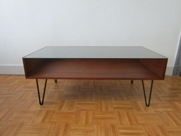 koffietafel, Huis en Inrichting, Tafels | Salontafels, Zo goed als nieuw, Minder dan 50 cm, 50 tot 100 cm, 50 tot 100 cm, Rechthoekig