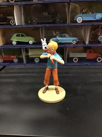 Figuur Kuifje in Amerika - resin 12 cm beschikbaar voor biedingen