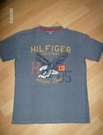 t-shirt blauw merk tommy hilfiger - maat l = 12-14 jaar duur, Jongen, Tommy Hilfiger, Gebruikt, Ophalen of Verzenden