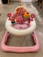 Loopwagentje/ loopstoel baby roze wandelwagen met muziek, Kinderen en Baby's, Kinderwagens en Combinaties, Overige merken, Gebruikt